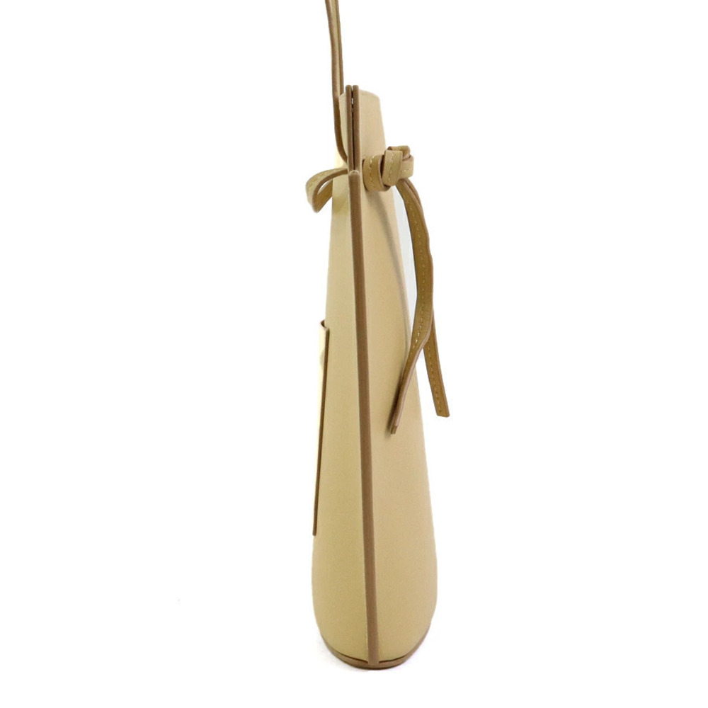 Loewe Leather Crossbody Cream Pochette Dice Shoulder Bag Pocket